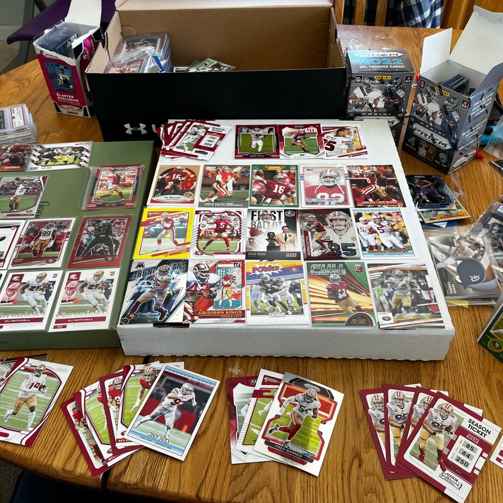 SF 49ers Card Lot